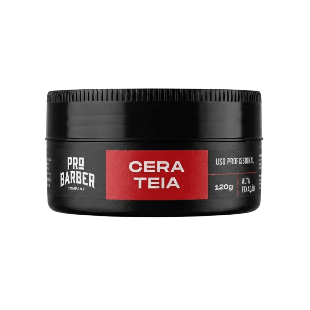 Pomada Cera para Cabelo Modeladora Pro Barber Teia 120g