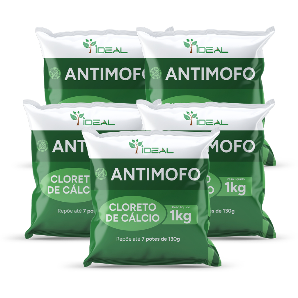 Cloreto de Cálcio Antimofo Bolinhas 5kg 4kg 3kg 2kg 1kg