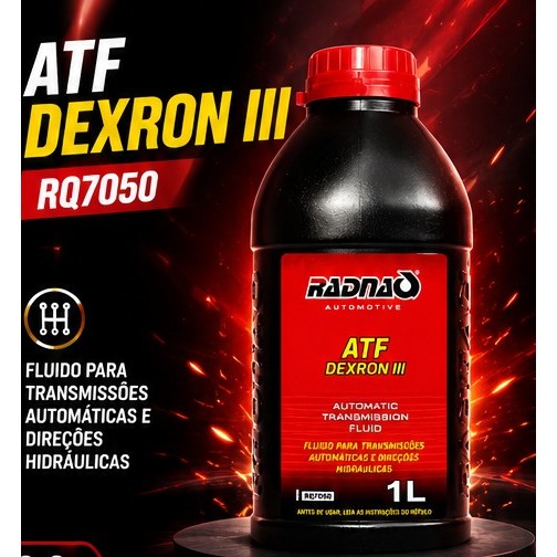 Óleo ATF Dexron III 1L Para Transmissão Automática Direção Hidráulica
