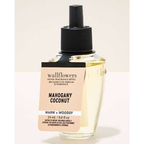Refil Wallflowers Mahogany Coconut Bath Body e Works BBW