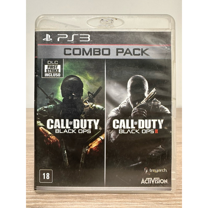 Call of Duty Black Ops 1 Call of Duty Black Ops 2 Original PS3 Mídia Física