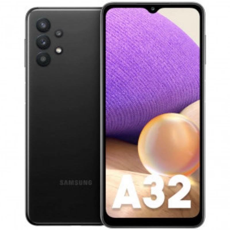 Celular Smartphone Samsung Galaxy A32, 4G, 128Gb, 4Gb Ram, Tela 6.4, Preto - SEMINOVO