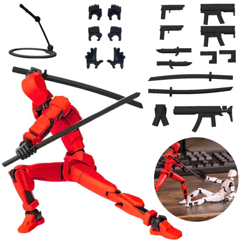 Boneco Dummy 13 Articulado Montagem 3D Presente Criativo Crianças Artistas Anatomia Stop Motion Desenho Ilustração