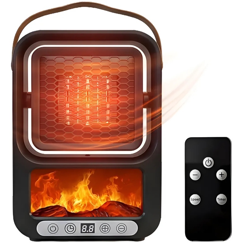 Aquecedor elétrico com termo ventilador 1600W Pequeno Portátil De Parede Elétrico Desumidificador Anti Mofo e Umidade Te