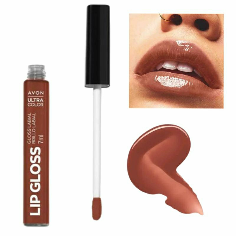 Lip Gloss Labial Ultra Color Marrom Must Have 7ml Avon
