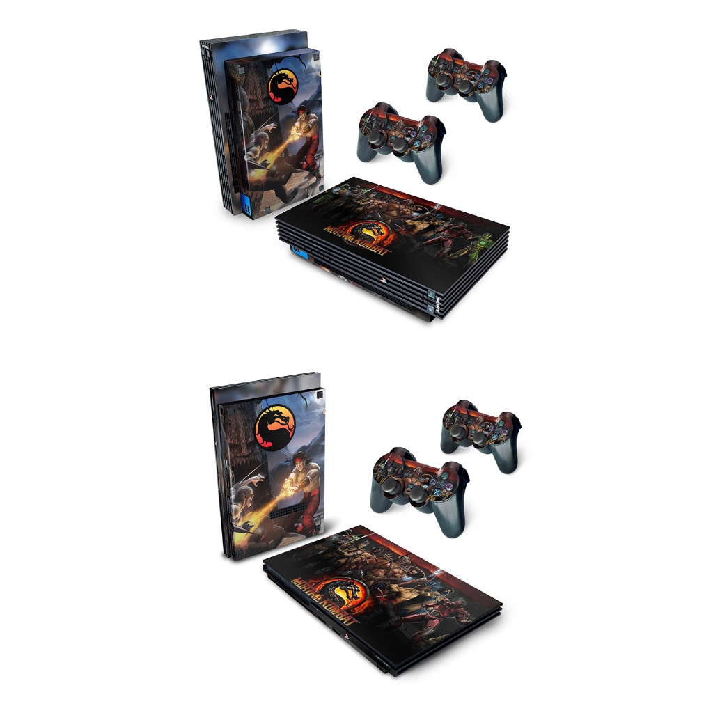 Skin Anti-Rage para PS2 FAT ou SLIM - 020 - Skin Playstation 2