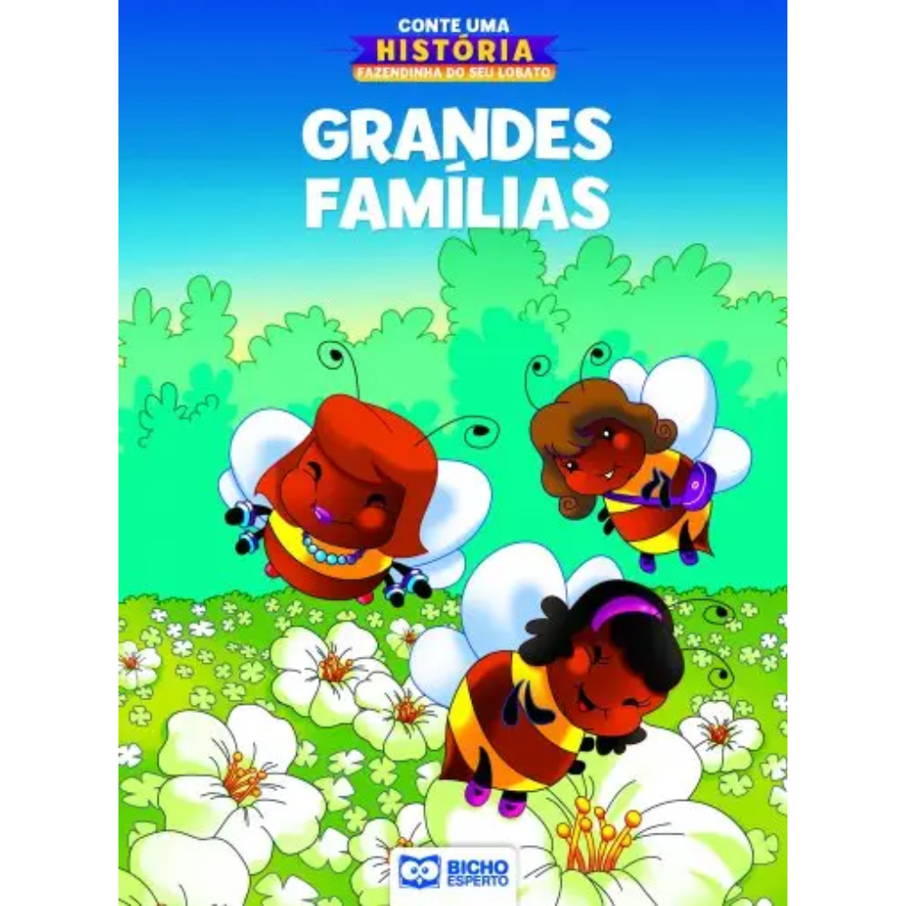 Livro Infantil Conte Uma História Fazendinha do Seu Lobato Grandes Famílias