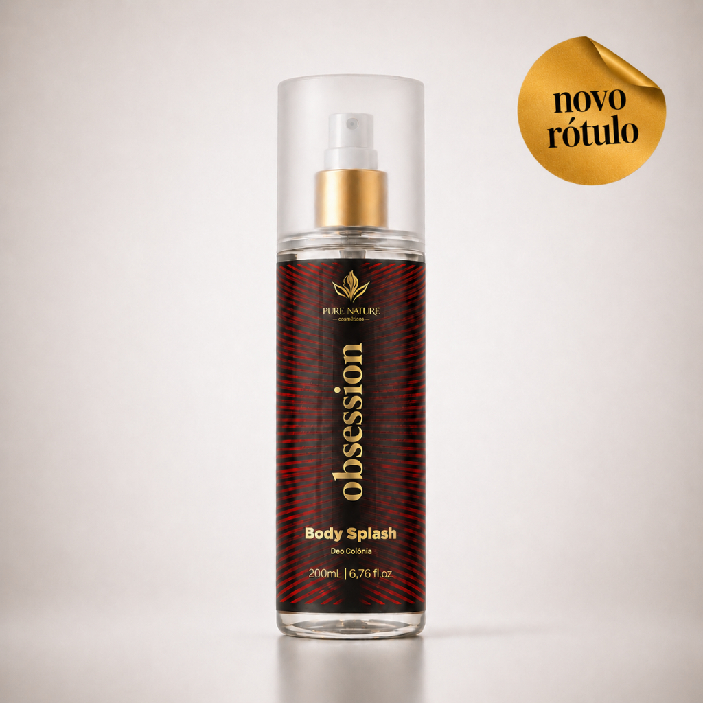Body Splash Desodorante Colônia 200ml Inspiração Longa Duração Pure Nature