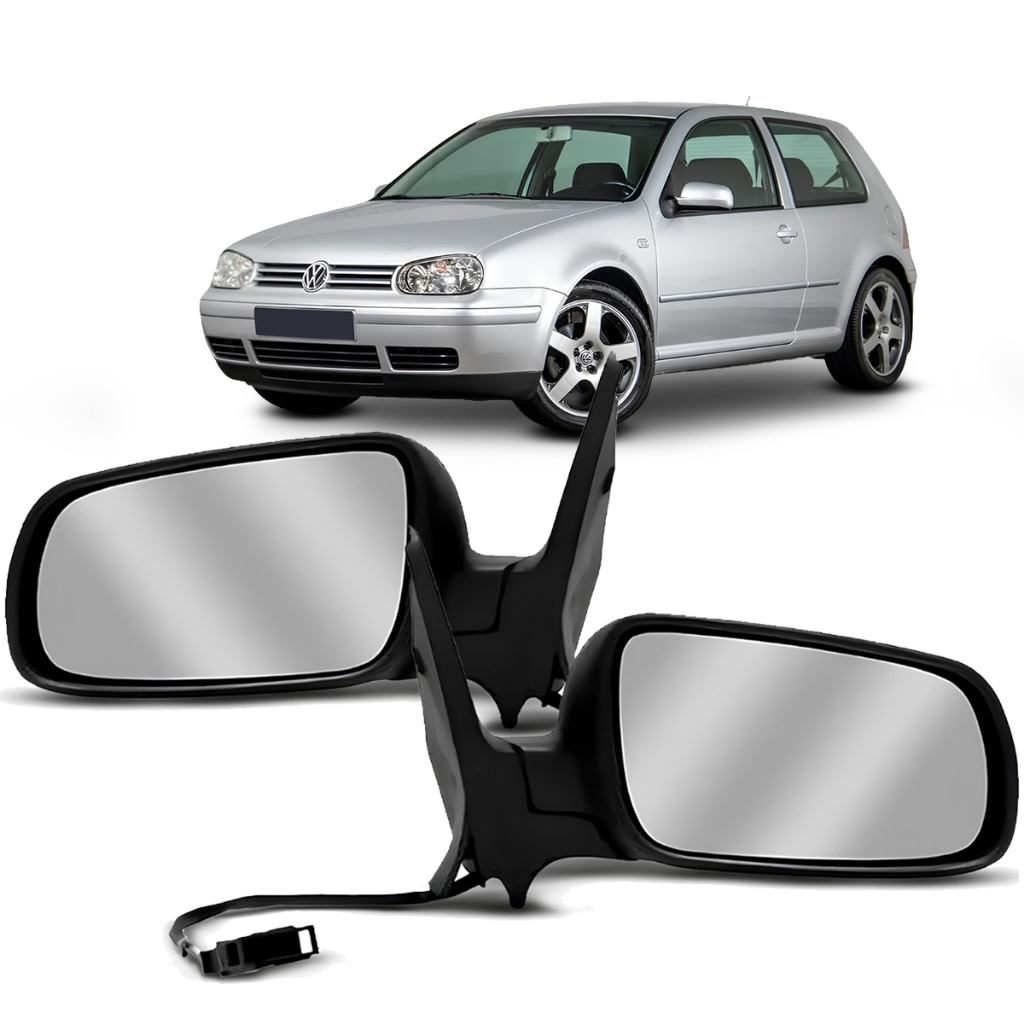 Par Retrovisor Externo Golf 99 a 2006 Modelo Elétrico