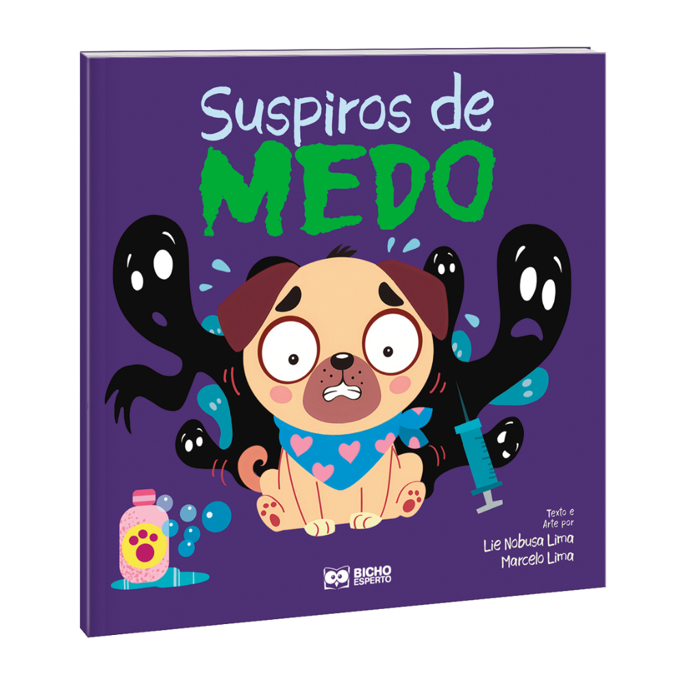 Livro Infantil Descobrindo Meus Sentimentos: Suspiros de Medo
