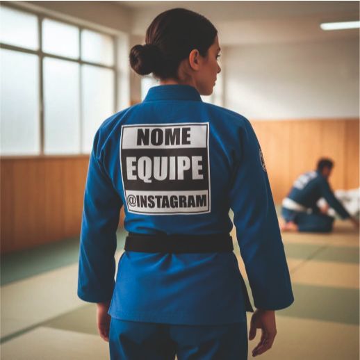 Patch Personalizado Sublimado Kimono Jiujitsu, Judô, Etc.