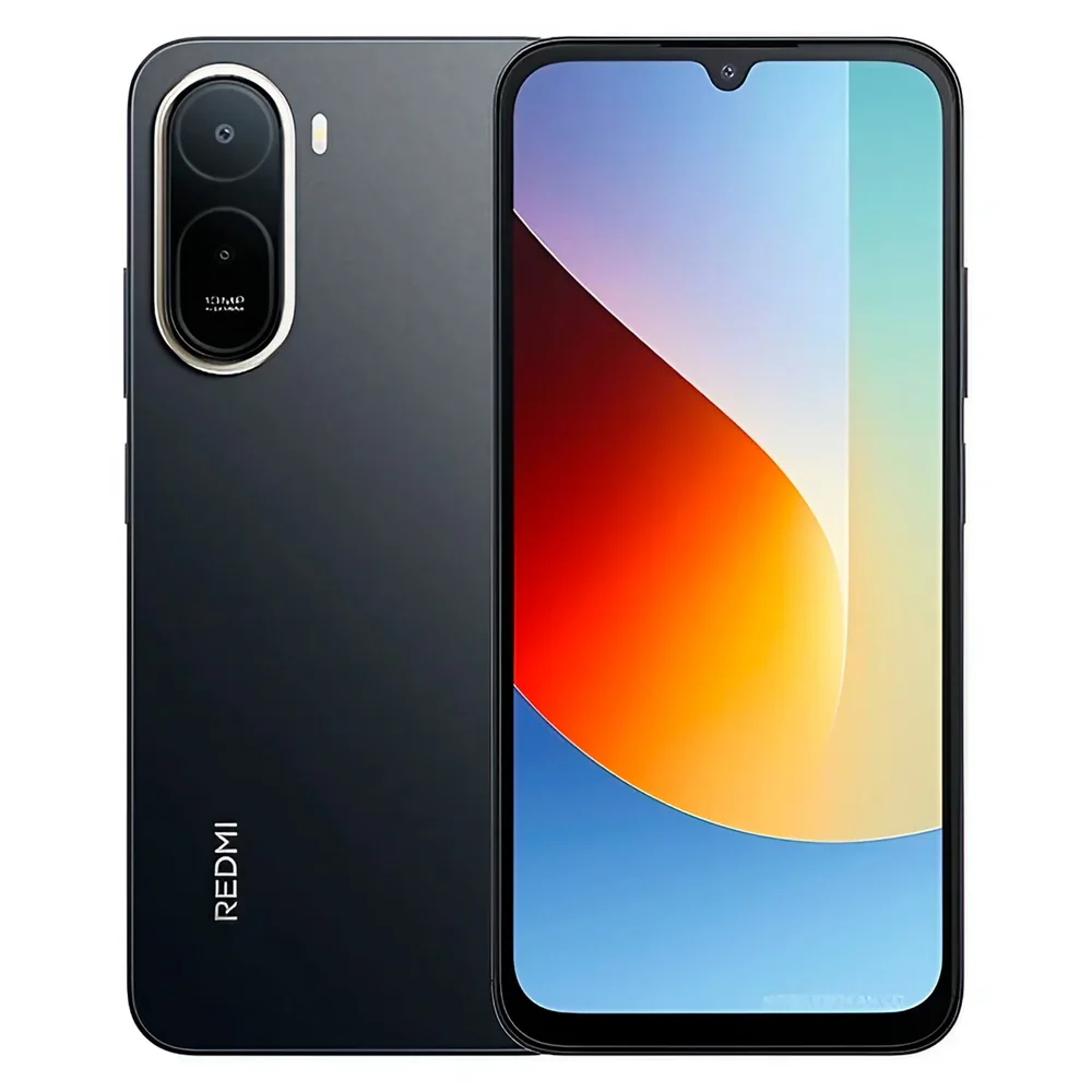 Smartphone Xiaomi Redmi A7 Pro 4GB RAM + 4GB Virtual 128GB Dual SIM 6000mAh HyperOS Preto