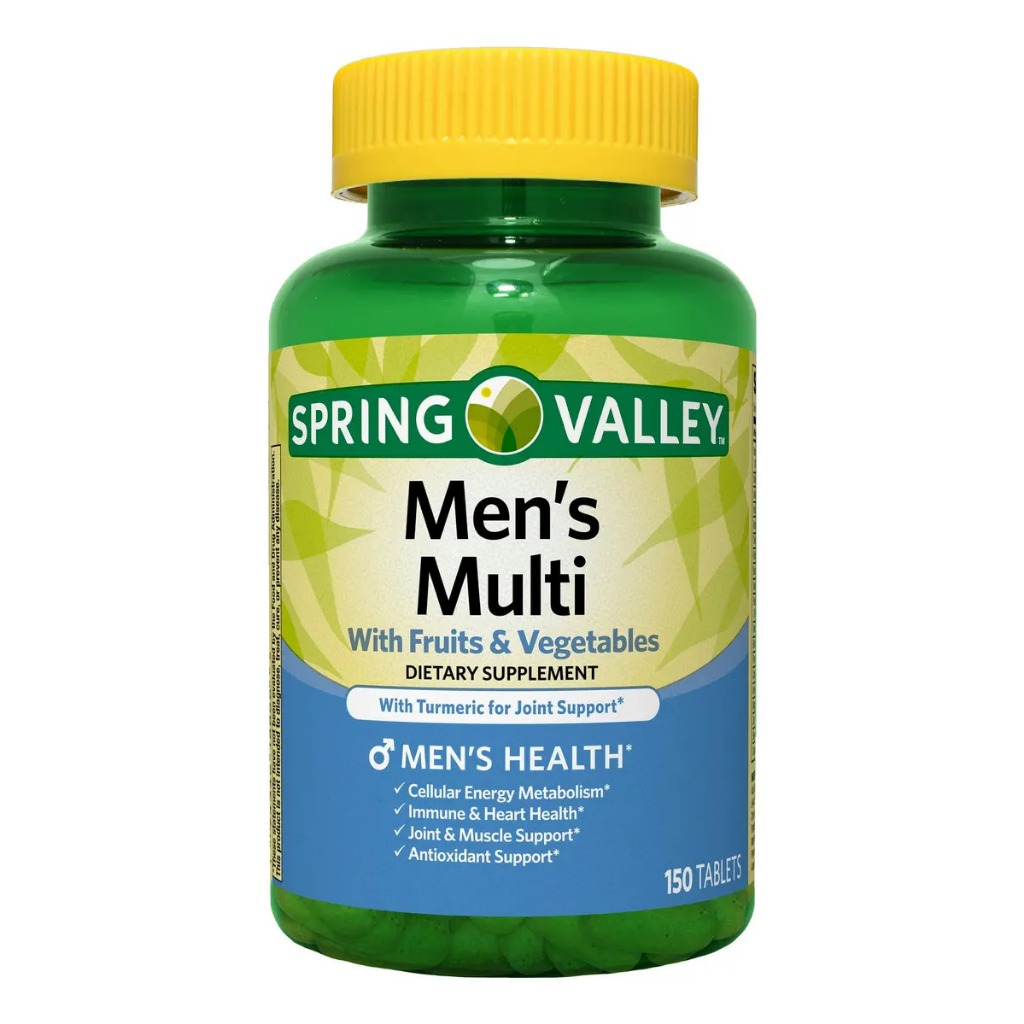Spring Valley Men's Multi Tablets, 150 Count