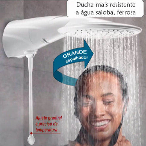 Ducha Advanced Eletrônica Blindada 6000w Lorenzetti 220v — imagem 2 de 2