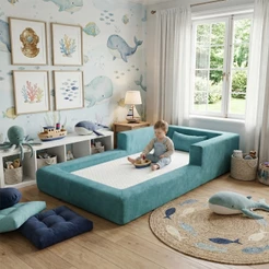 Cama Montessoriana Berço Aconchego 100% Espuma Keiko