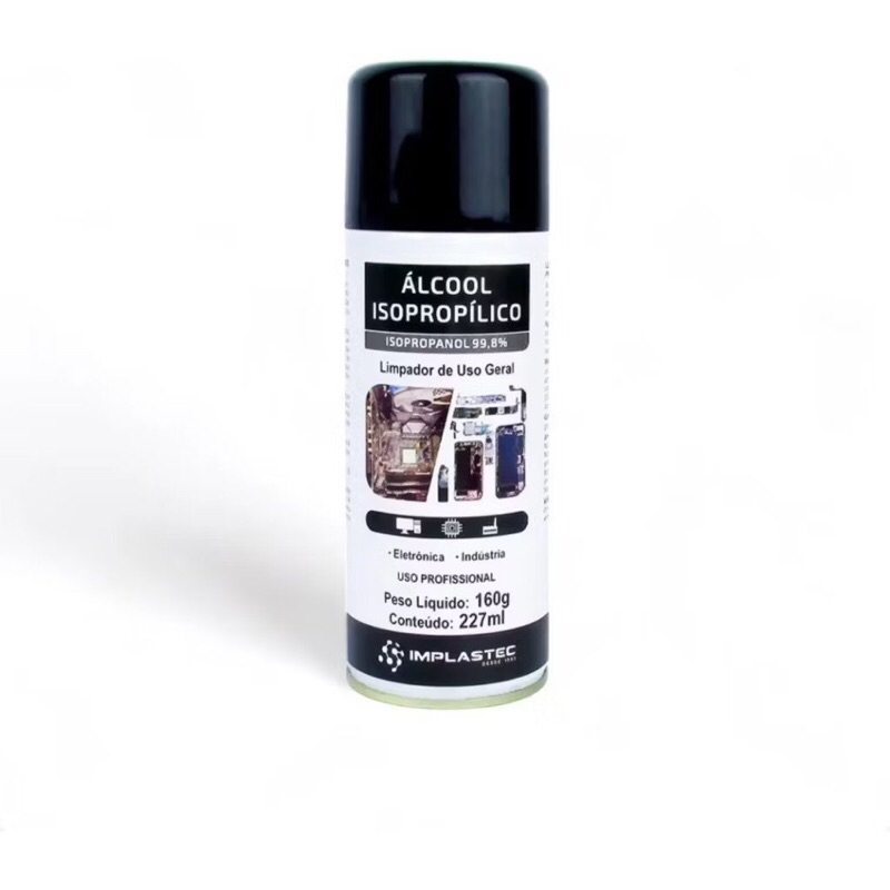 Spray Verniz Protetivo Isolante Incolor Isotec 227ml - Proteção Para Circuitos eletrônicos