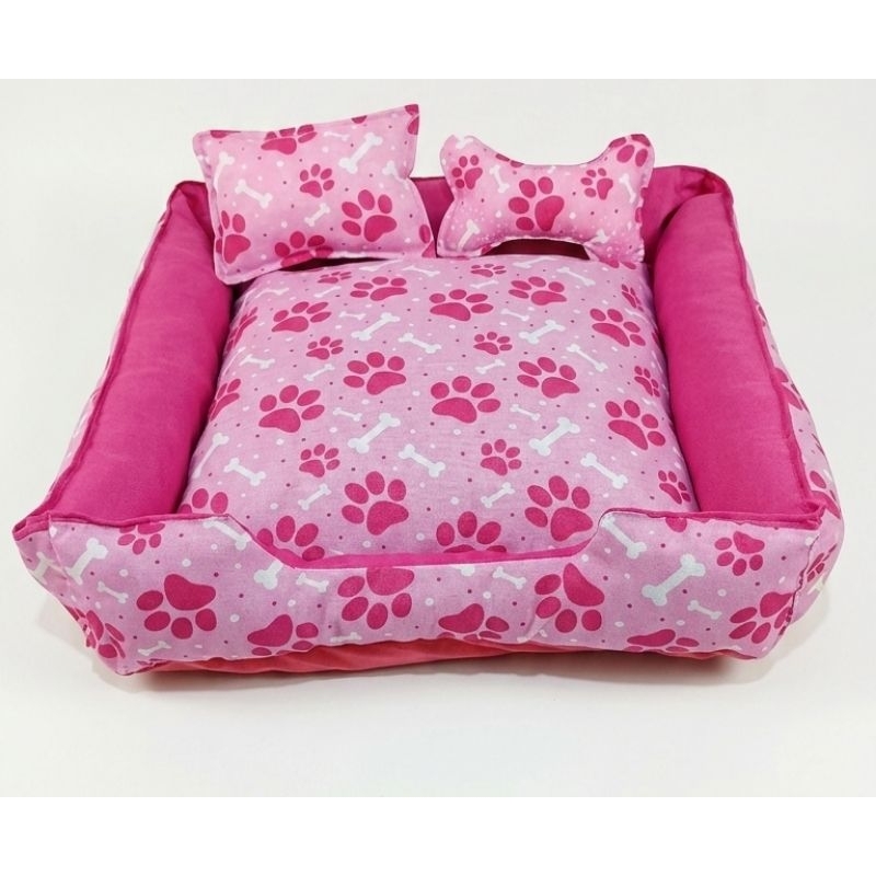 cama caminha da minne colchão cachorro gato porte pequeno