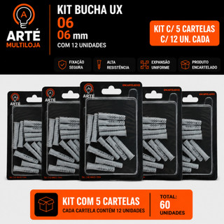 Bucha Plástica Encartelada