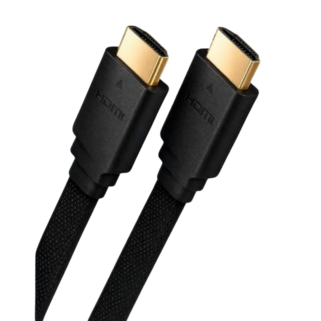 Cabo HDMI Flat 2.0 Ultra HD 4K Reforçado Para Notebook Monitor PC TV