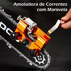 Amolador De Motosserra Portátil Moedor Corrente Afiador E Braçadeira Kit Ferramenta Afiação Rápida Encaixe Parafusadeira