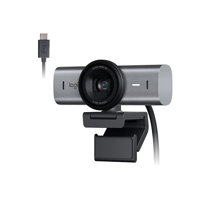 Webcam Ultra Hd 4k Logitech Mx Brio Redução De Ruído Usb-c P