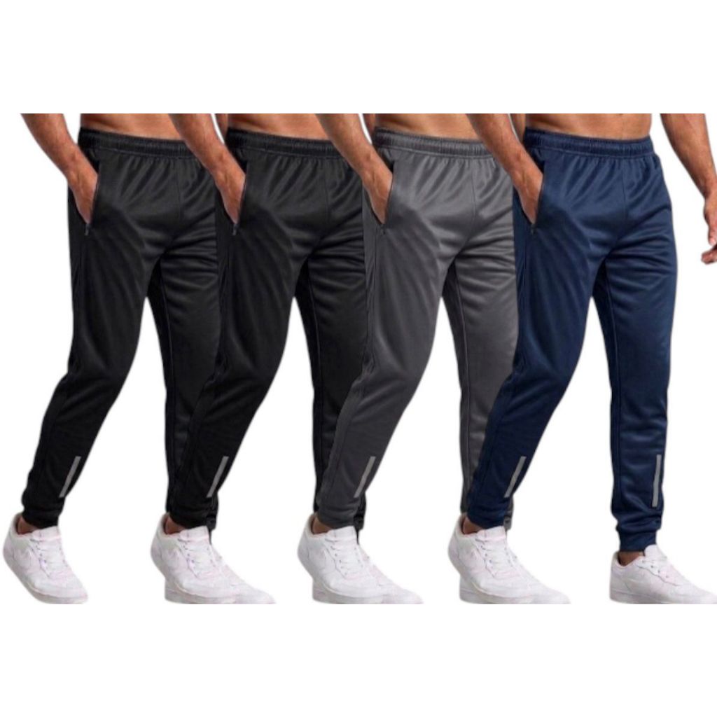 Kit 3 Calças Jogger Masculinas Modelo Fitness - Pronta Entrega!