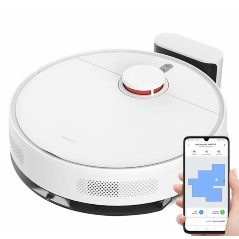 Robô Aspirador Xiaomi S40C Inteligente Passa Pano Aspira Varre utomático Wi-Fi Controle App Alexa Alta Sucção Original