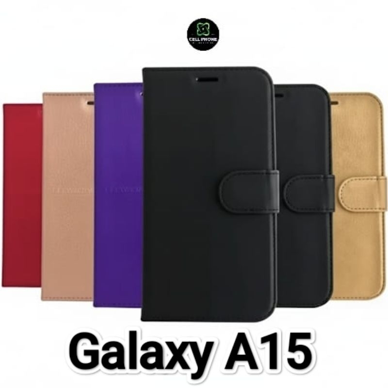 Capa Capinha Carteira Flip Couro Samsung Galaxy A15