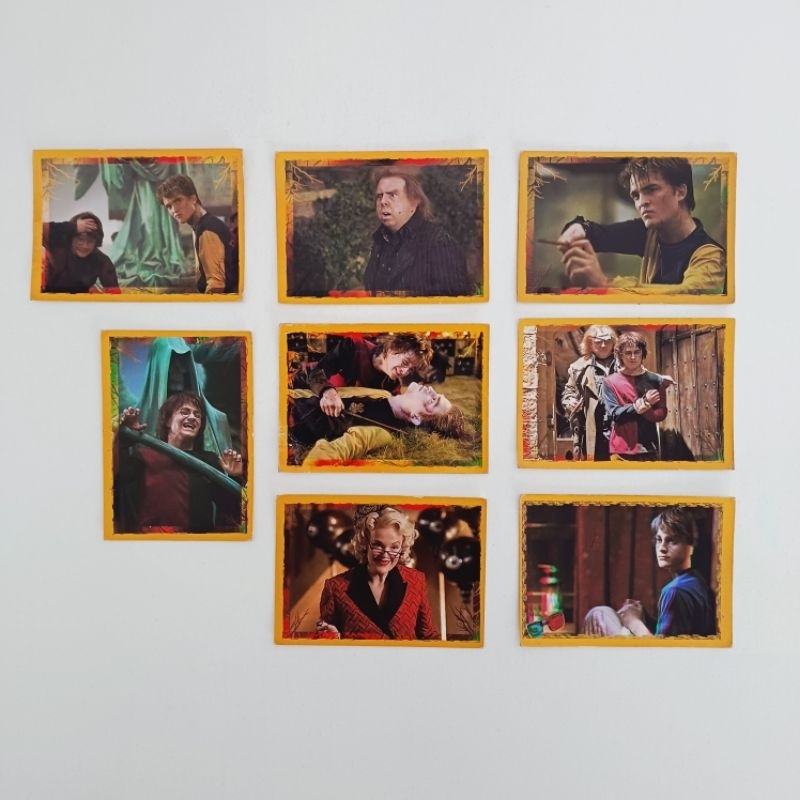 ÚLTIMO LOTE! Figurinhas Harry Potter e o Cálice de Fogo (2005) 08 unidades Complete seu álbum Panini