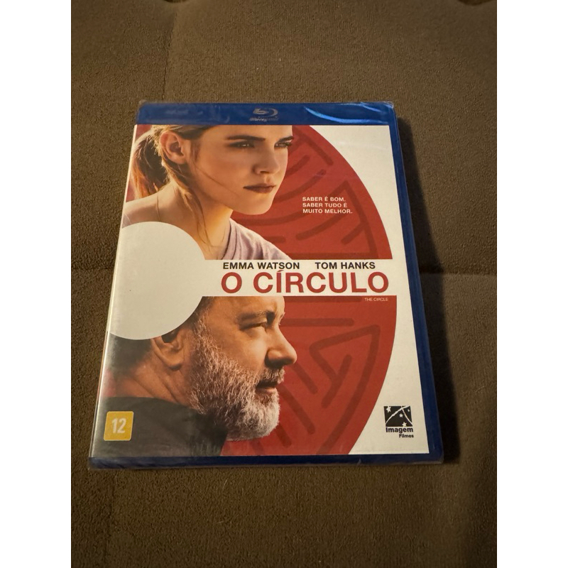 Blu-ray O Círculo (lacrado), Com Tom Hanks E Emma Watson