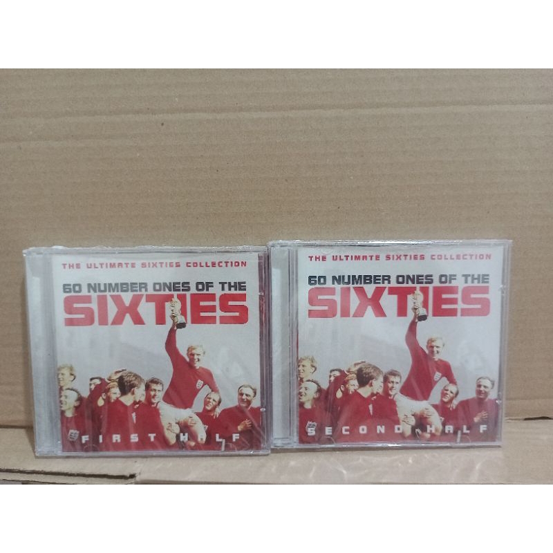 CD 60 NUMBER ONES OF THE SIXTIES- FIRST HALF/ SECOND HALF (IMPORTADO/LACRADOS)