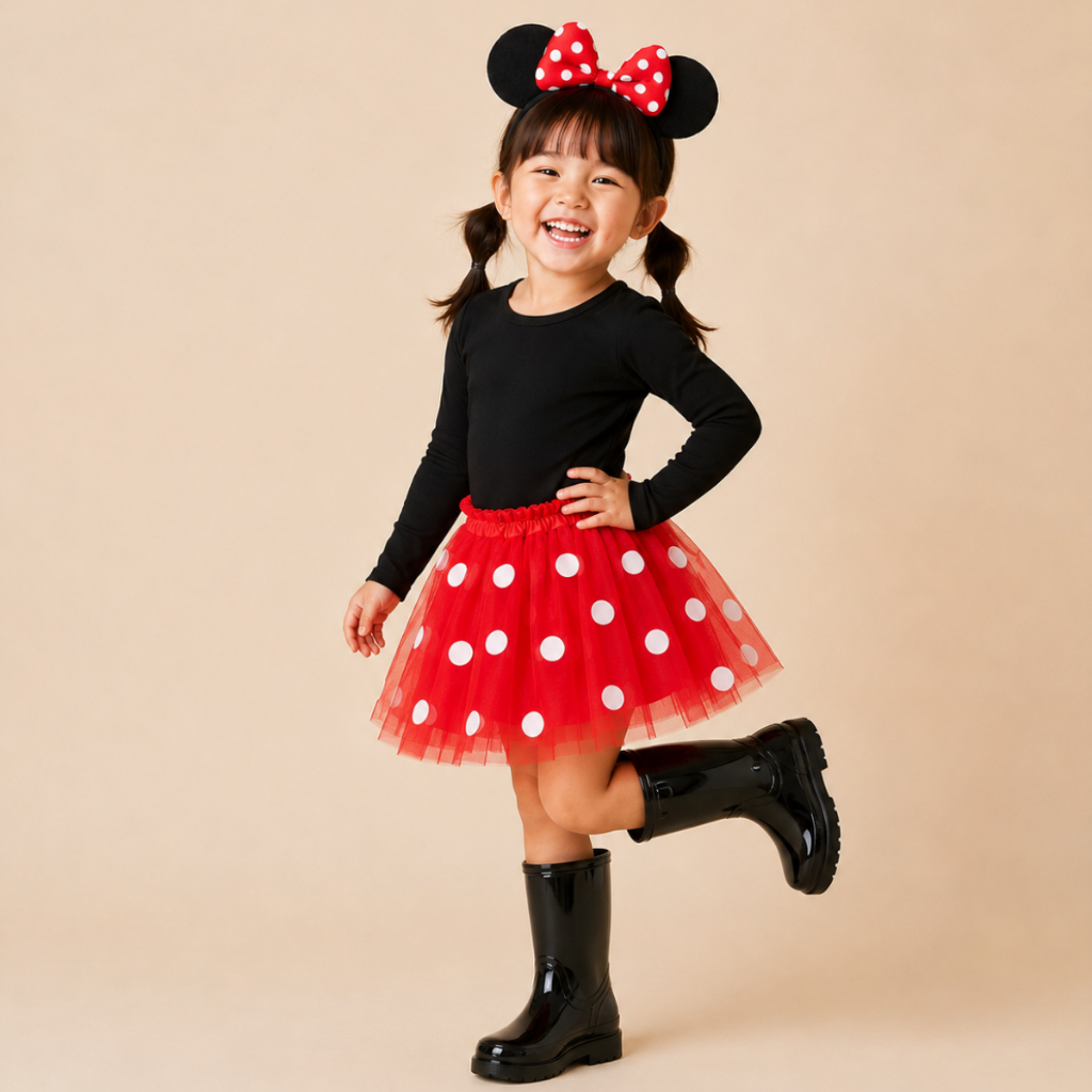 Fantasia Infantil Menina Girassol Saia de Tule + Tiara Halloween Carnaval Festa Escola Abelhinha Fada 4 a 10 Anos