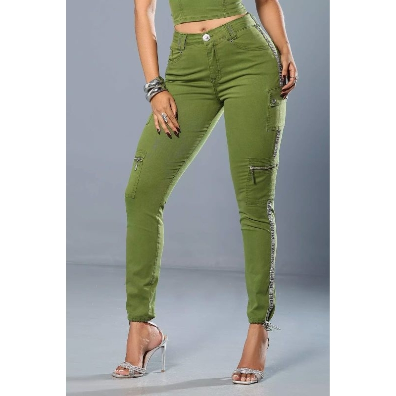 CALÇA JOGGER CARGO LANÇAMENTO PIT BULL JEANS REF 88776