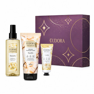 kit presente instance Obsessão por Baunilha com 3 produtos Eudora