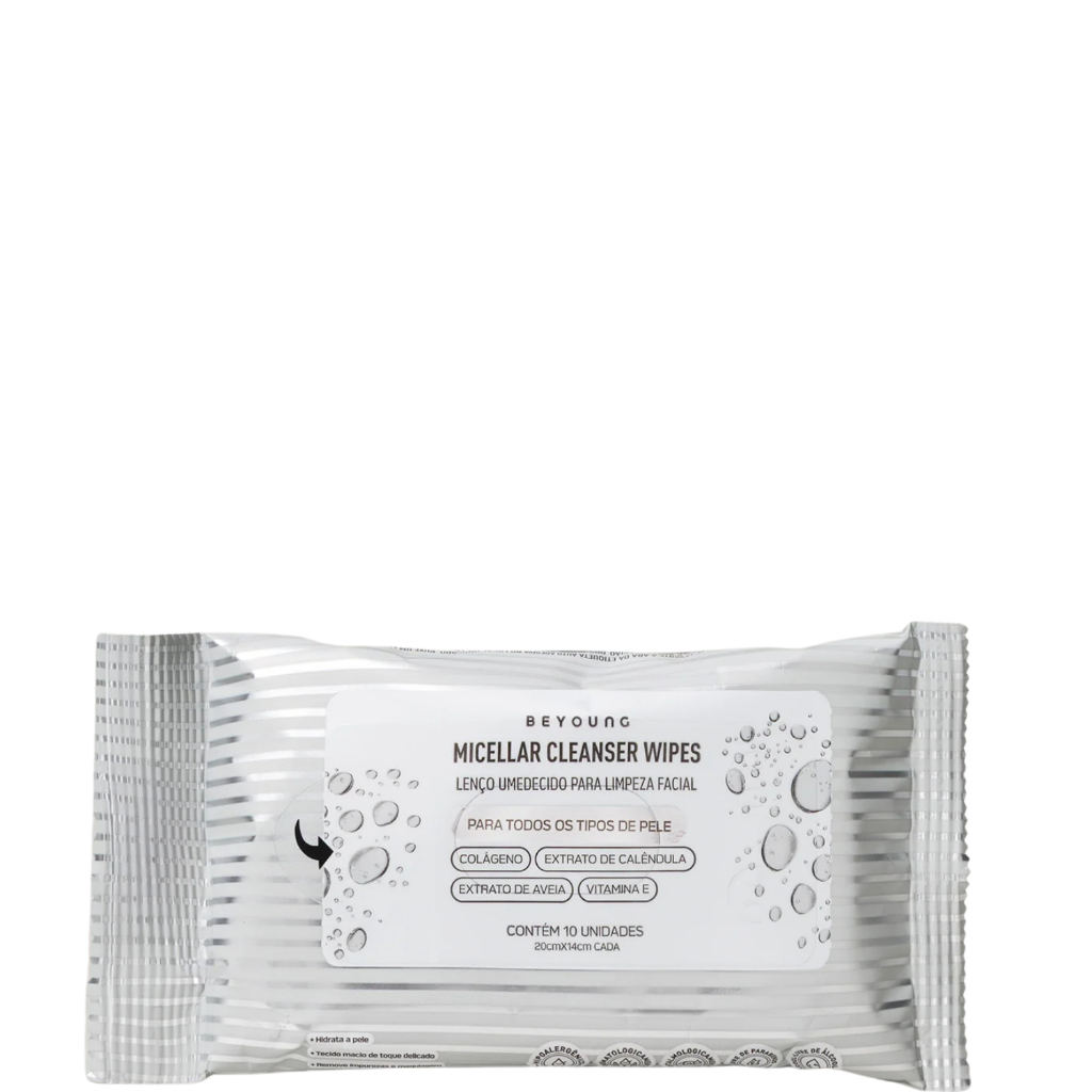 Beyoung Micellar Cleanser Wipes Lenços Umedecidos 25 Unidades