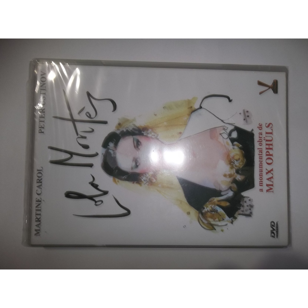 dvd lola montes martine carol filme de max ophuls novo lacrado