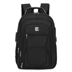 Mochila Notebook cadeado anti furto Impermeavel Executiva Reforçada Cabo De Aco Resistente Aux Usb Fone Ouvido