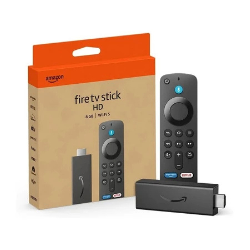 Novo Amazon Fire Stick TV Full HD 5ª Geração Alexa Comando de Voz