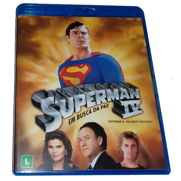 Blu-ray Superman 4: Em Busca Da Paz - De Coleção (semi-novo)