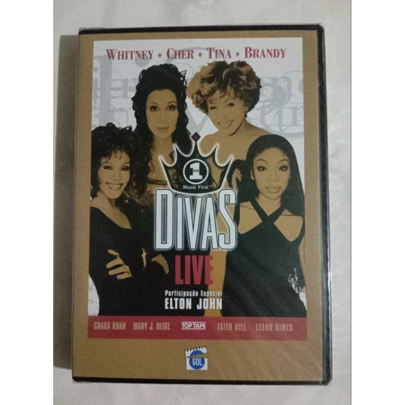 dvd divas live, Elton John, Whitney Houston, Cher, tina Turner
