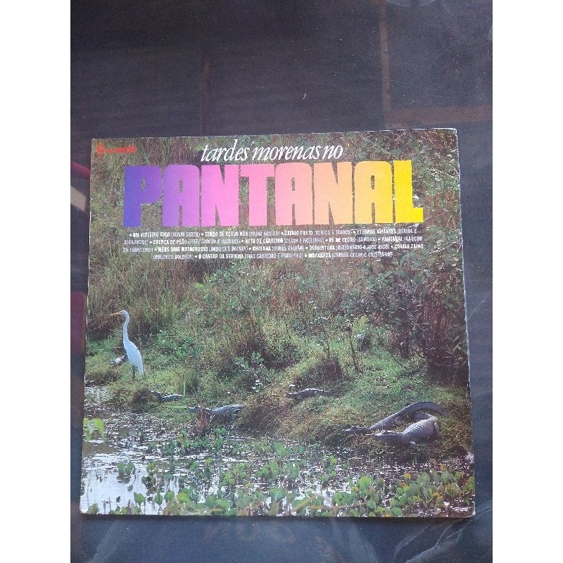 LP Tardes Morenas no Pantanal  1990  TIÃO CARREIRO