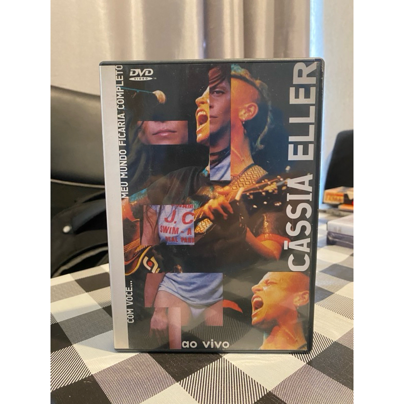 DVD Cássia Eller - Com Você…Meu Mundo Ficaria Completo - Ao Vivo