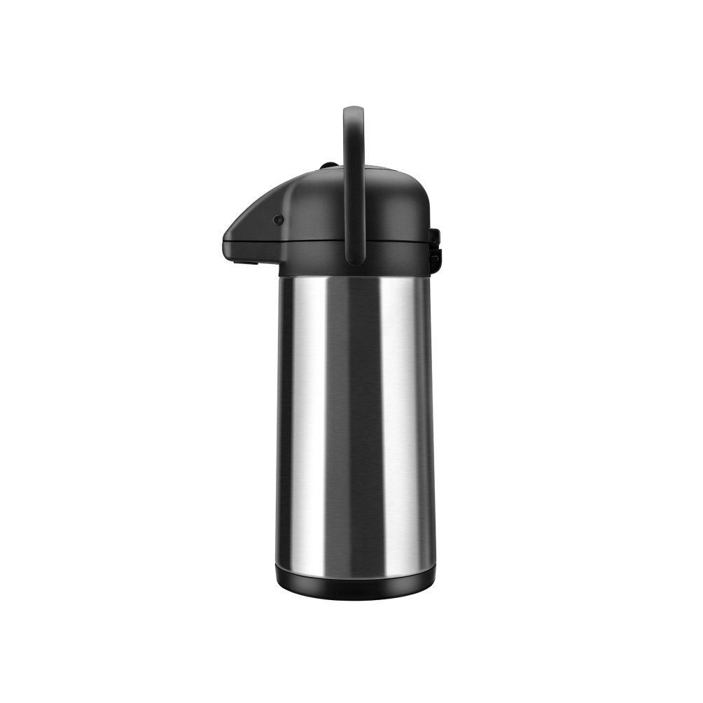 Garrafa Térmica 3,0L Pressão Air Pot Inox com Ampola de Inox Inquebrável Invicta