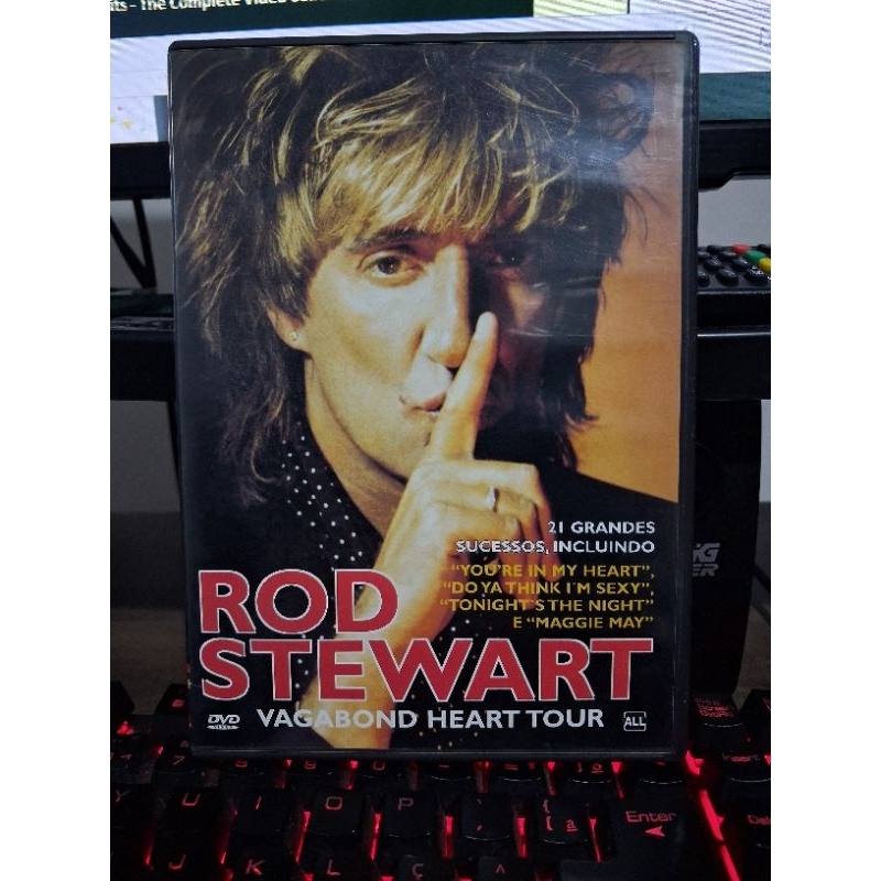 DVD Rod Stewart Vagabond Heart Tour