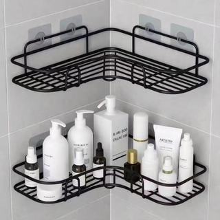 Suporte Prateleira Porta Shampoo Organizador De Canto Com Adesivo