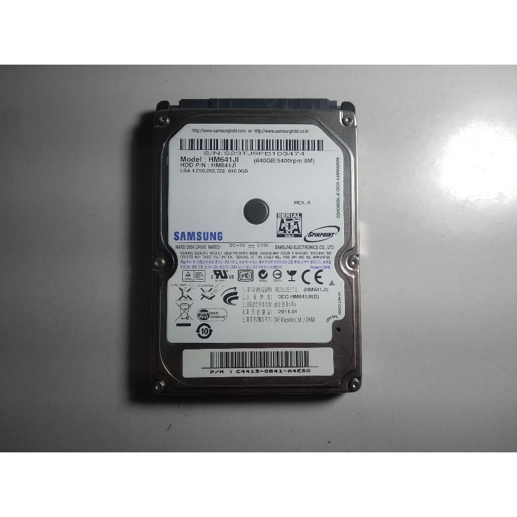 HD PARA NOTEBOOK SAMSUNG 640GB