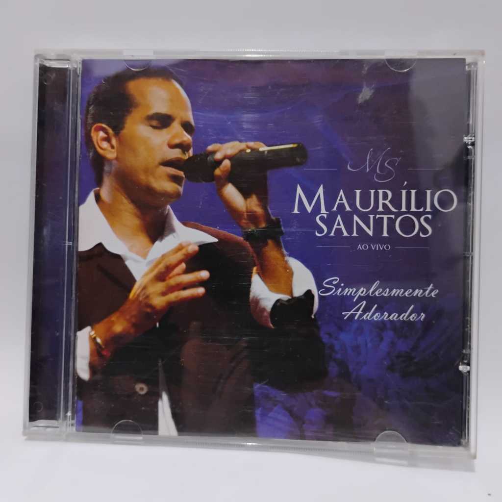 CD GOSPEL - MAURÍLIO SANTOS - SIMPLESMENTE ADORADOR.