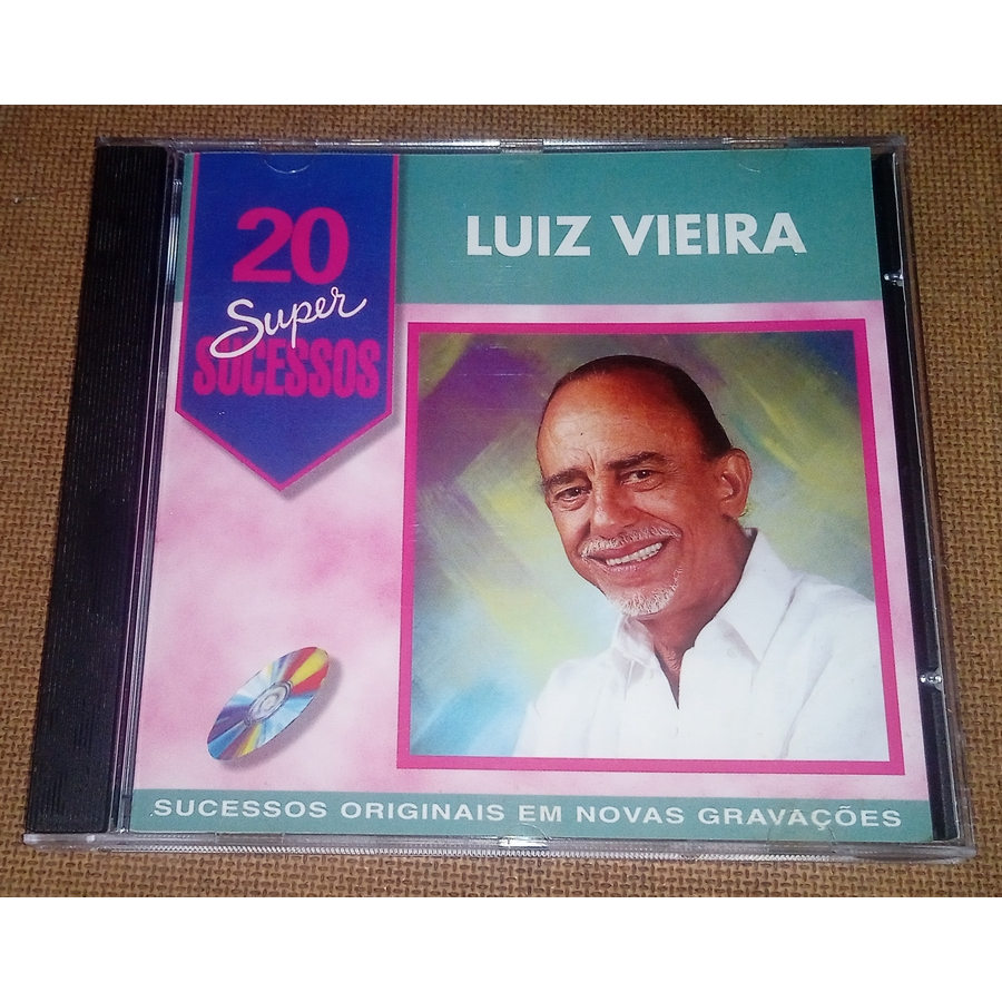 Luiz Vieira - Cd Autografado 20 Super Sucessos