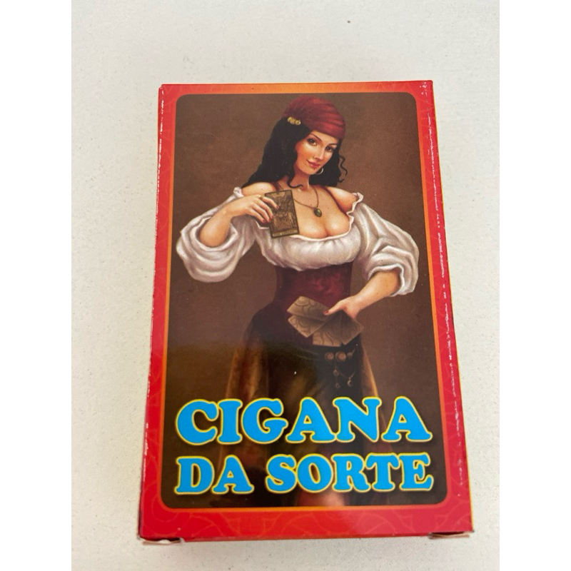 Baralho Cigana Da Sorte Tarot Marselha Deck 36 Cartas + livreto