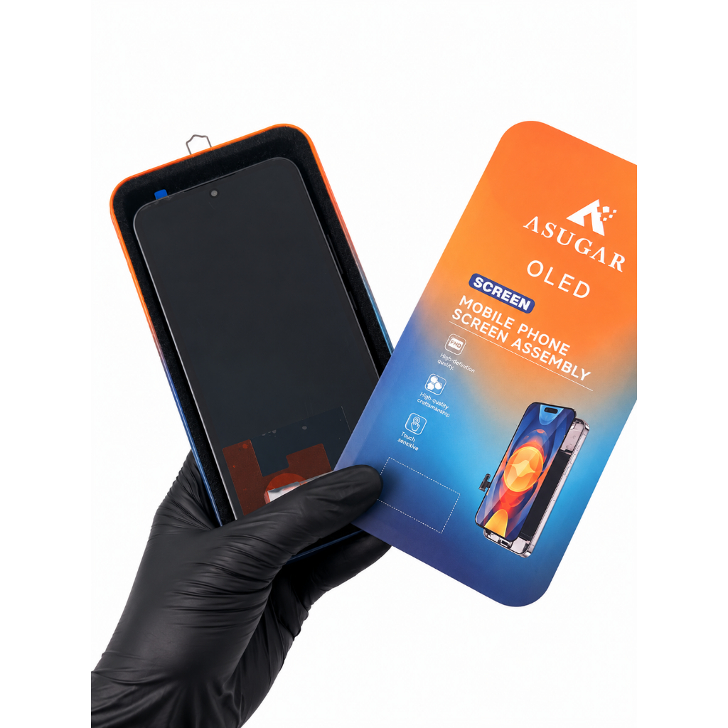 💎 Tela Display Touch Compativel A54 5G OLED Com Aro Marca ASUGAR - Biometria 100% 🚀